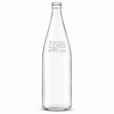 Cidre de France 100cl Flint Glass Bottle – 15mm MCA2K Finish