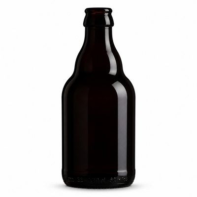 STEINIE 33cl Dark Amber Beer Bottle – DCOUR26 Crown Finish