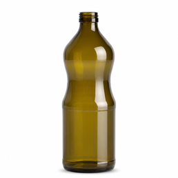 OLEA 100cl Antique Green Glass Bottle – G667 Screw Cap Finish