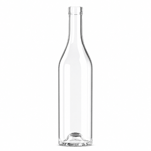 COGNAC STANDARD 75cl Extra Flint Glass Bottle – DBBT29 Cork Finish