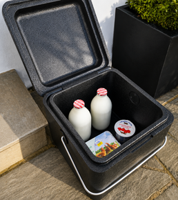 EPP-Schaumstoffbox Milchflaschen-Locker