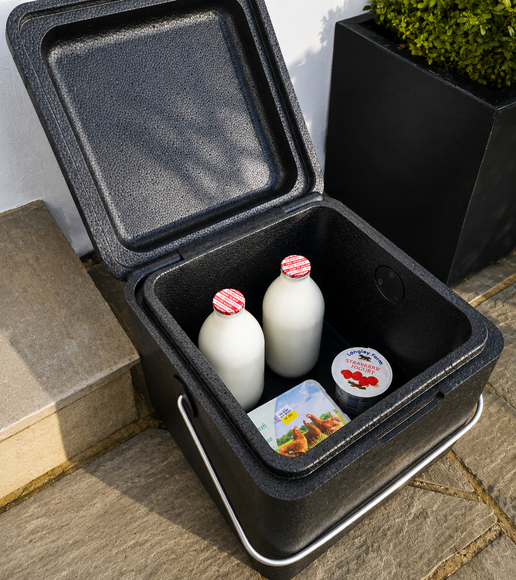 EPP-Schaumstoffbox Milchflaschen-Locker