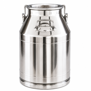 10-Liter Edelstahl-Milchkessel – Langlebig und Auslaufsicherer Transport