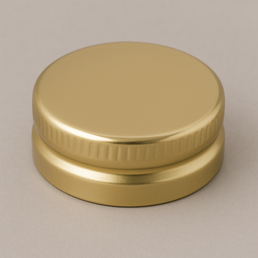 38 mm goldener Twist-Off-Deckel RTO – 10 mm hoch