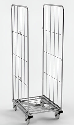 Container 800x600 H1810 with Bottom Z-Frame – Tall Roll Cage for Stable Storage