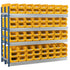 Double Longspan Extension Kits | Mild Steel Storage Shelving with Small Parts Bins