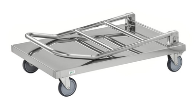 Stainless Steel Platform Trolley – C2 – 830 × 530 × 940 mm