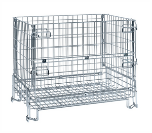 Elektroverzinkter Drahtkorb – Klappbar & Stapelbar – 1200 × 800 × 980 mm – 1000 kg Traglast