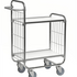 Series 8000 Shelving Trolley – Electrogalvanised – 250 kg Capacity (1395 × 470 × 1120 mm)