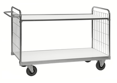 Regalwagen der Serie 9000 – Elektroverzinkt – 300-kg Tragfähigkeit (1790 × 650 × 1025 mm)