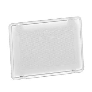 Food approved 400x300mm polypropylene hinged lid for Euro containers