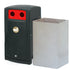 110 Litre External Bottle & Can Recycling Bin – Lockable MDPE Recycling Unit with Liner