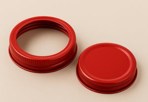 70mm Rote 2-teilige Mason-Kappe & Dichtkomponente