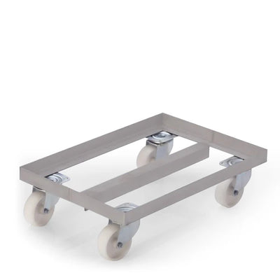 Stainless Steel Dolly for 600 x 400 Boxes – Food Approved