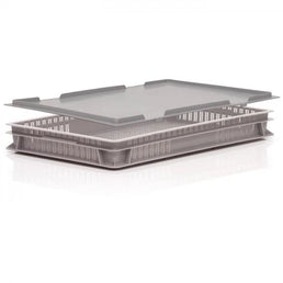 Food Approved Clip-On Stacking Lid for C6497, C6499 & U2366 Containers