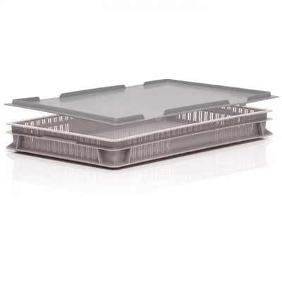 Food Approved Clip-On Stacking Lid for C6497, C6499 & U2366 Containers