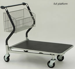 Vario 110 Transport Trolley – Fixed Basket Trolley with Plywood Platform