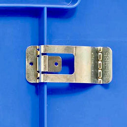 Push Fit Clip-On Label Holder – Zinc Plated Euro Container Label Clip