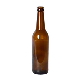 550ml Amber Belgian Longneck Beer Bottle – UV Protective Glass