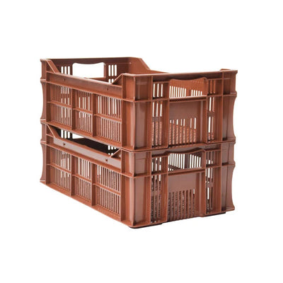 Plastic Agri Crate – 500x300x180mm – 20.5 Litres – Food-Grade Perforated