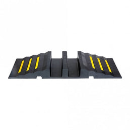 Heavy Duty Recycled Rubber Cable and Hose Ramp – 855L x 300W x 85H mm