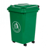 50 Litre Coloured Mini Wheelie Bin – Compact Wheeled Waste Bin