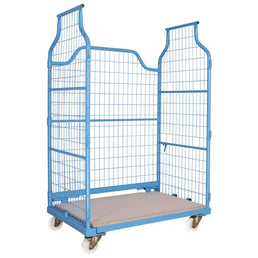 Möbel-Corlette-Wagen 1200 x 800 x 1850 mm – 800 kg Tragkraft, nest- und stapelbarer Gitterrollbehälter