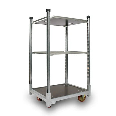 Regal für halben dänischen Containerwagen – 715 x 565 x 30 mm, wasserfestes Sperrholz