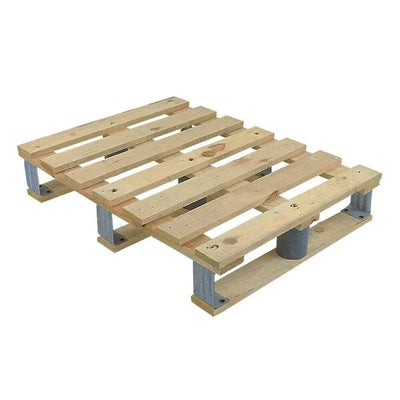 Gebrauchte Düsseldorfer Palette – 800 x 600 x 120 mm – Schwerlast & ISPM 15-behandelt