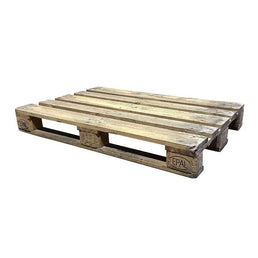 Used Grade B Euro Wooden Pallet – 1200x800x144mm – Reliable & Sturdy