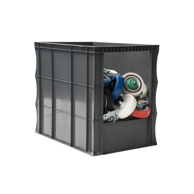 Euro Open Front Plastic Stacking Box – 600x400x500mm – 100L