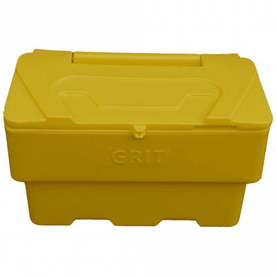 Yellow Grit Bin 170 Litre Nestable Salt Storage Bin