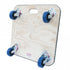Heavy Duty Wooden Furniture Dolly Skate, 600kg Capacity, 590 x 590mm, Ribbed Rubber Top