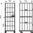 Nestable Roll Container with “Z” Base Frame – 800 x 600 x 1810mm | 500kg Capacity