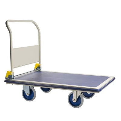Plattformwagen – 1240 x 790 x 1220 mm – Klappbarer Schiebegriff – 500 kg Tragkraft