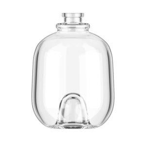 100 ml Flint Eco Bandeau Duftflasche – leichte klare Glasparfümflasche
