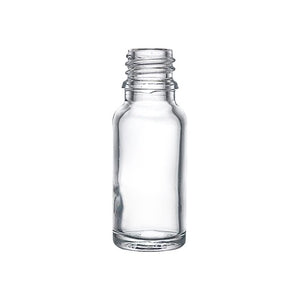 15-ml-Klar-Glas-Tropfflasche – Weiße Flint-Flasche für Öle & Seren