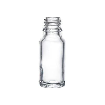15ml Clear Glass Dropper Bottle – White Flint Bottle for Oils & Serums
