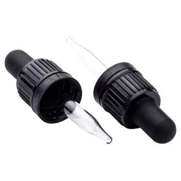 10ml Pipettenmontage – Schwarzer Tropfer für Glasflaschen