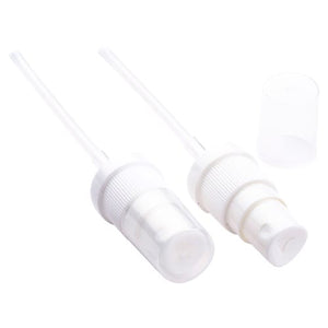 18/410 Weiße gerippte Sprühpumpen-Kragenpumpe – 85mm Tauchrohr