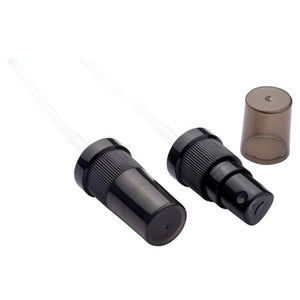 18/410 Schwarze gerippte Sprühpumpen-Kragenpumpe – 85mm Tauchrohr