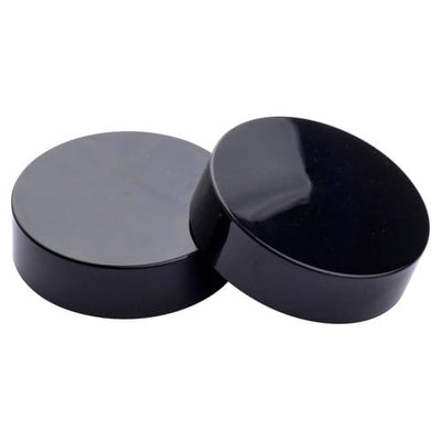 48/400 Schwarze ABS-Schraubkappe – PE-Schaum-beschichteter Flaschenverschluss