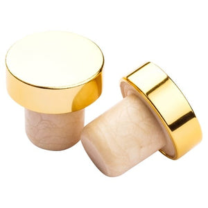 19mm gold diffuser stopper with aluminium sheath for reed diffuser bottles
