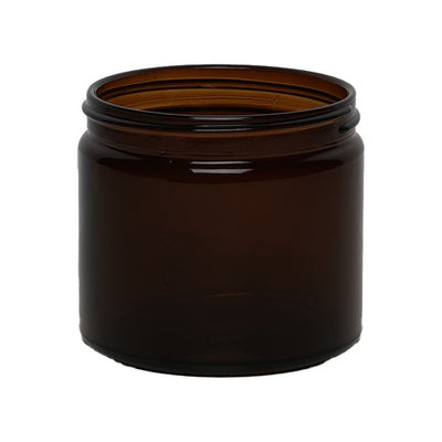 250 ml Bernsteinfarbene, glänzende Sprüh-Stumpfglasdose – UV-schutzender Kosmetik- & pharmazeutischer Behälter
