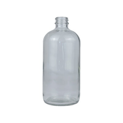 480 ml Klare Boston-Rundglasflasche – Flint-Glasflasche
