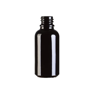 50-ml-Schwarz-Glas-Tropfflasche – UV-blockierende Flasche für Öle & Seren