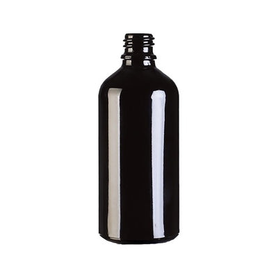 100ml Black Dropper Bottle – Opaque UV-Protective Bottle for Oils & Serums
