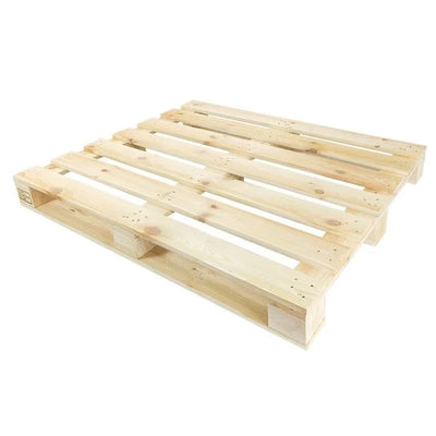 Einweg-Holzpalette – 1200 x 1000 x 123 mm – ISPM 15 – 850 kg Tragkraft