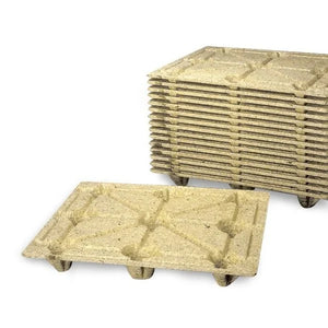 Presswood Pallet 1200x1000x135mm, Wood Fibre Export Pallet, 9 Feet, 900kg Dynamic Load
