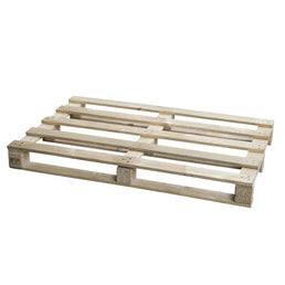 Gebrauchte Einweg-Leichtholzpalette – 1200 x 800 mm – 5-Brett-Deck